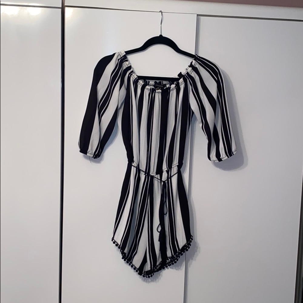 Off the shoulder Romper